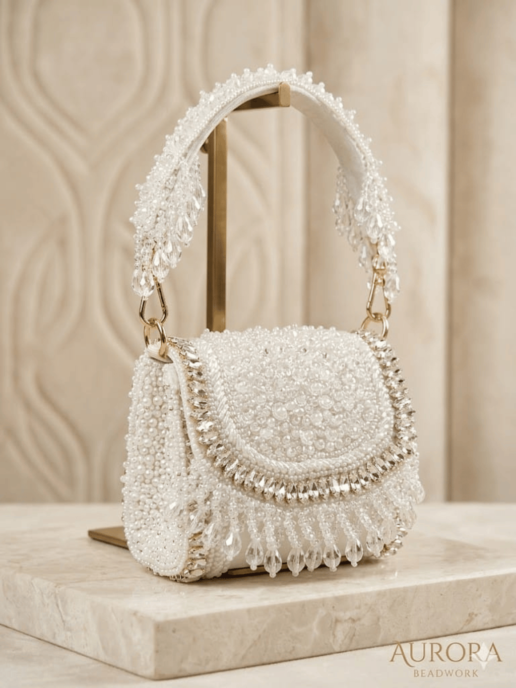 Pearl Noor Mini Clutch