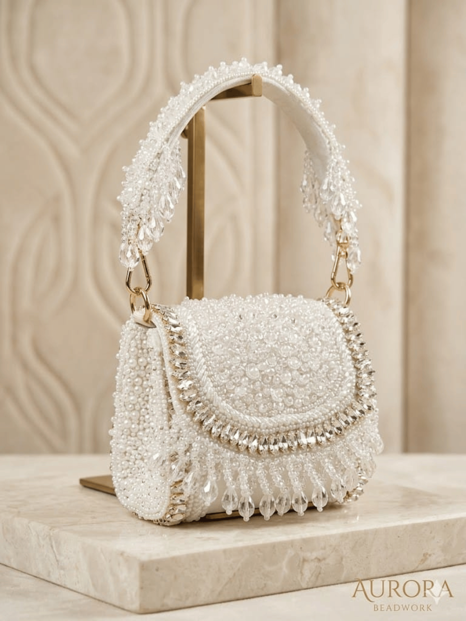 Pearl Noor Mini Clutch