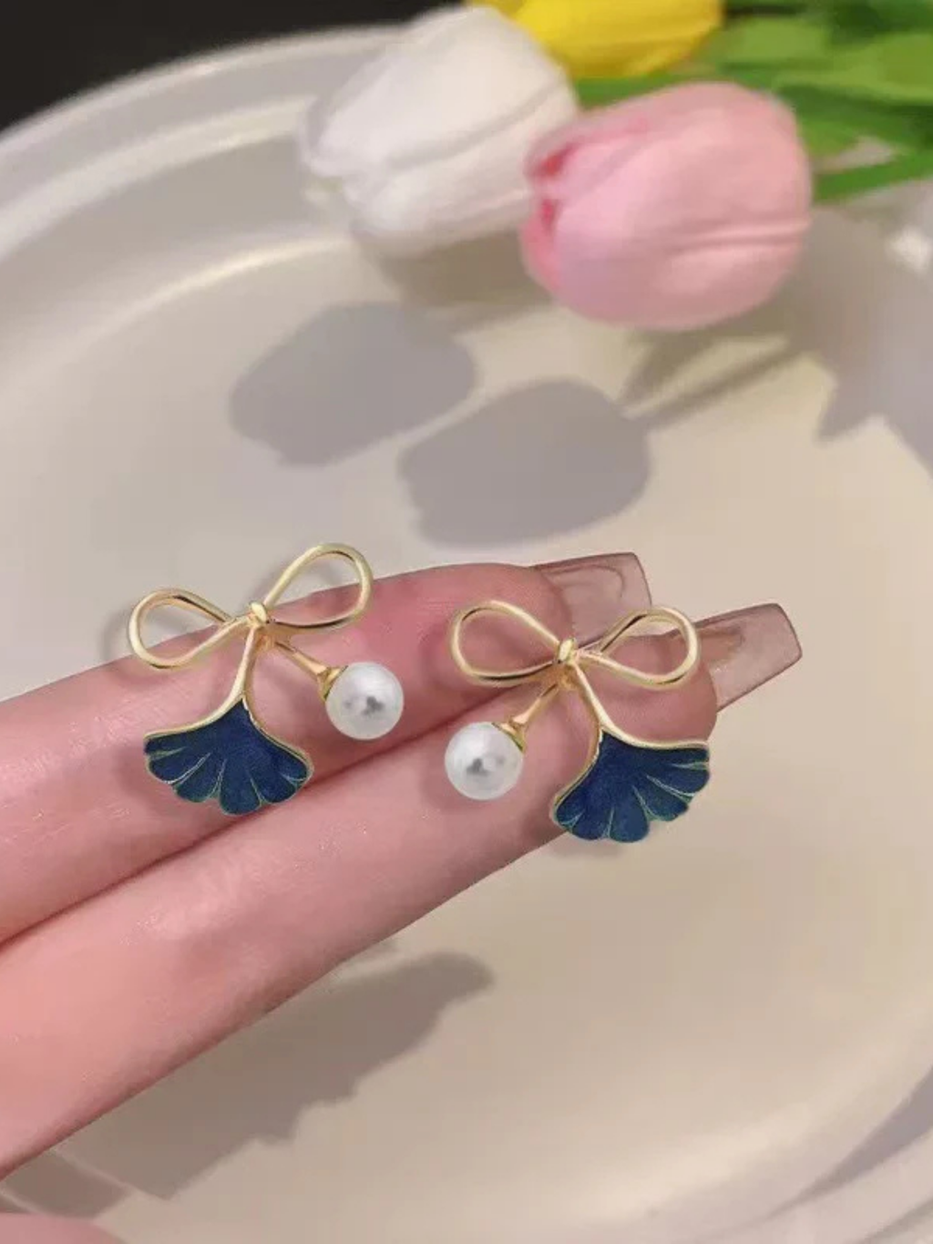 Pearl Bloom Earrings