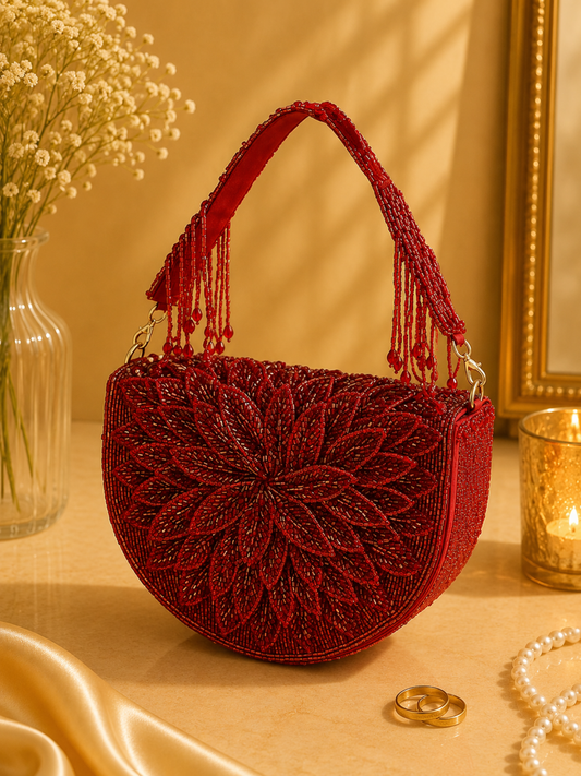 Stellar Bloom Flap Bag