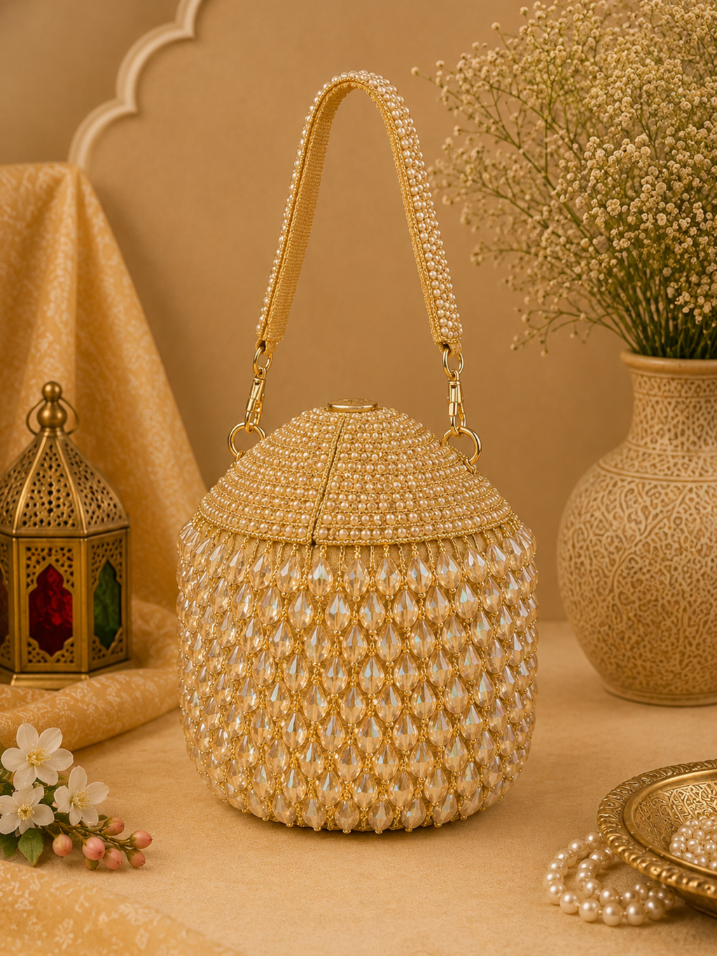 Crystal Dome Clutch