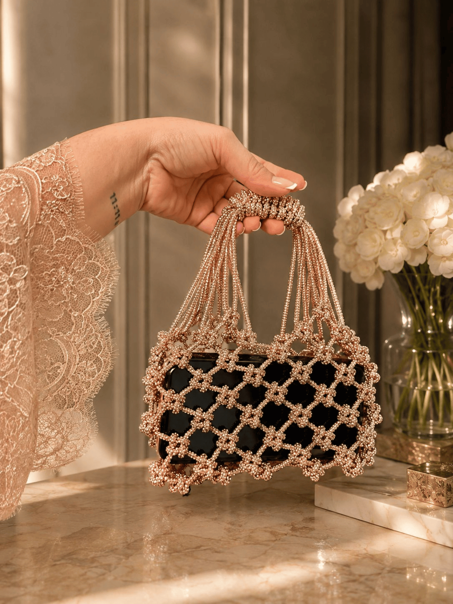 Crystal Lattice Mobile Sling