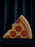 Crystal Pizza Slice Clutch