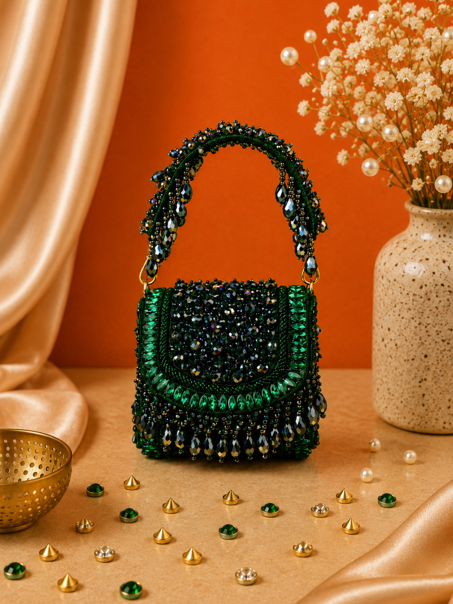 Pearl Noor Mini Clutch