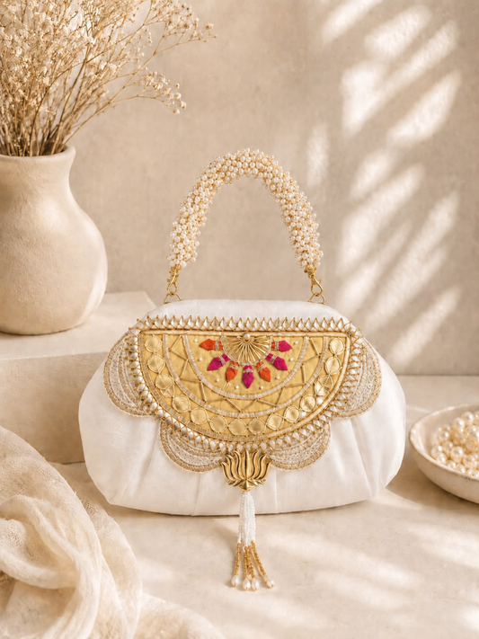 Rajwada Gota Batua Bag