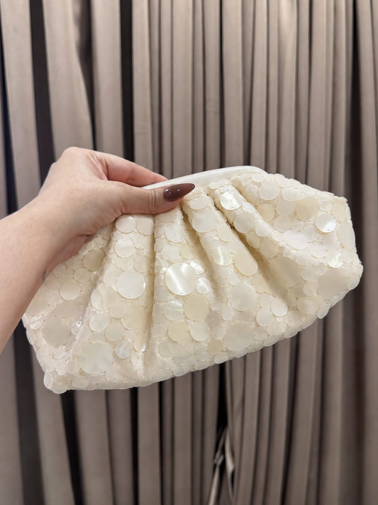 Mermaid Sequin Cloud Clutch