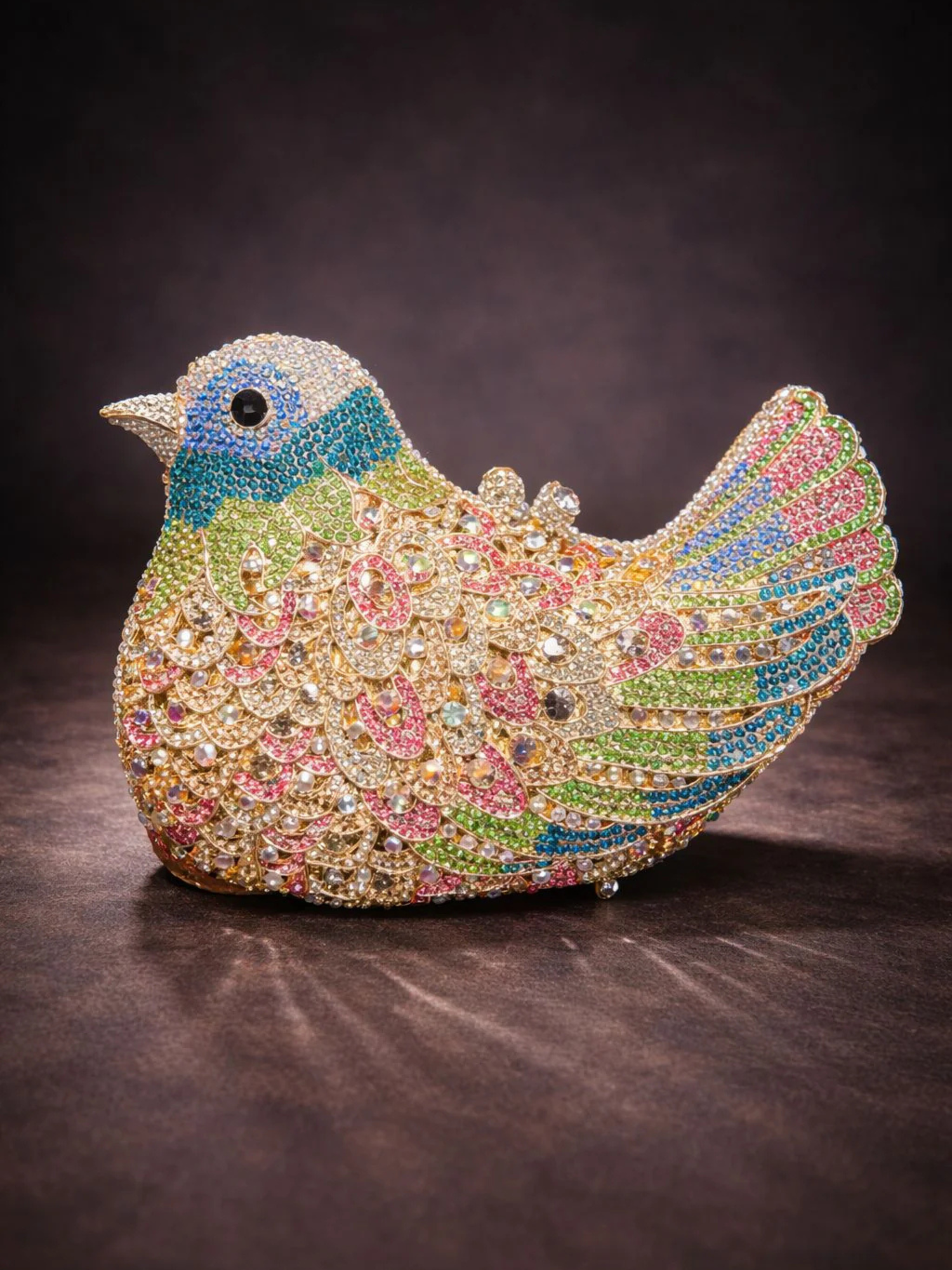 Sparkle Bird Evening Bag