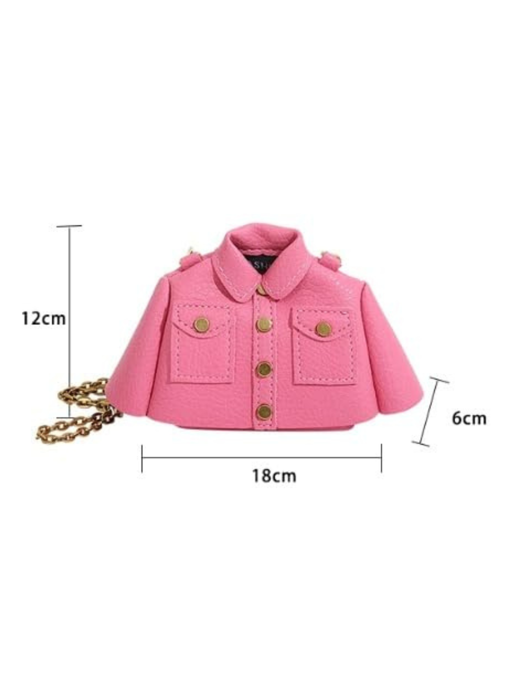 Midnight Jacket Charm Bag