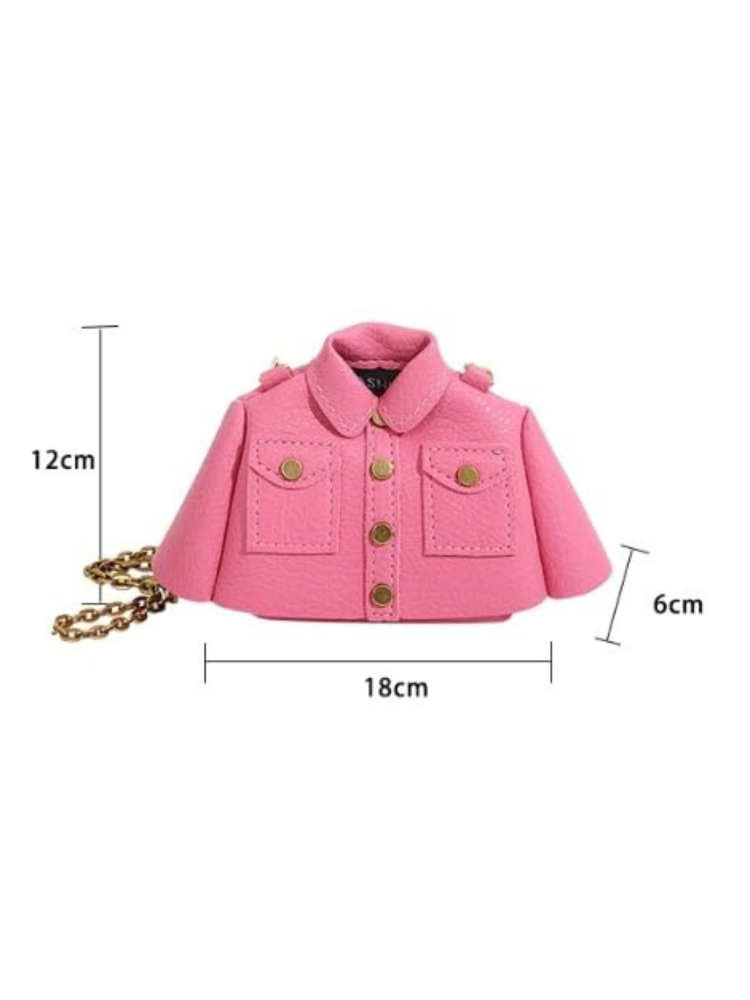 Midnight Jacket Charm Bag