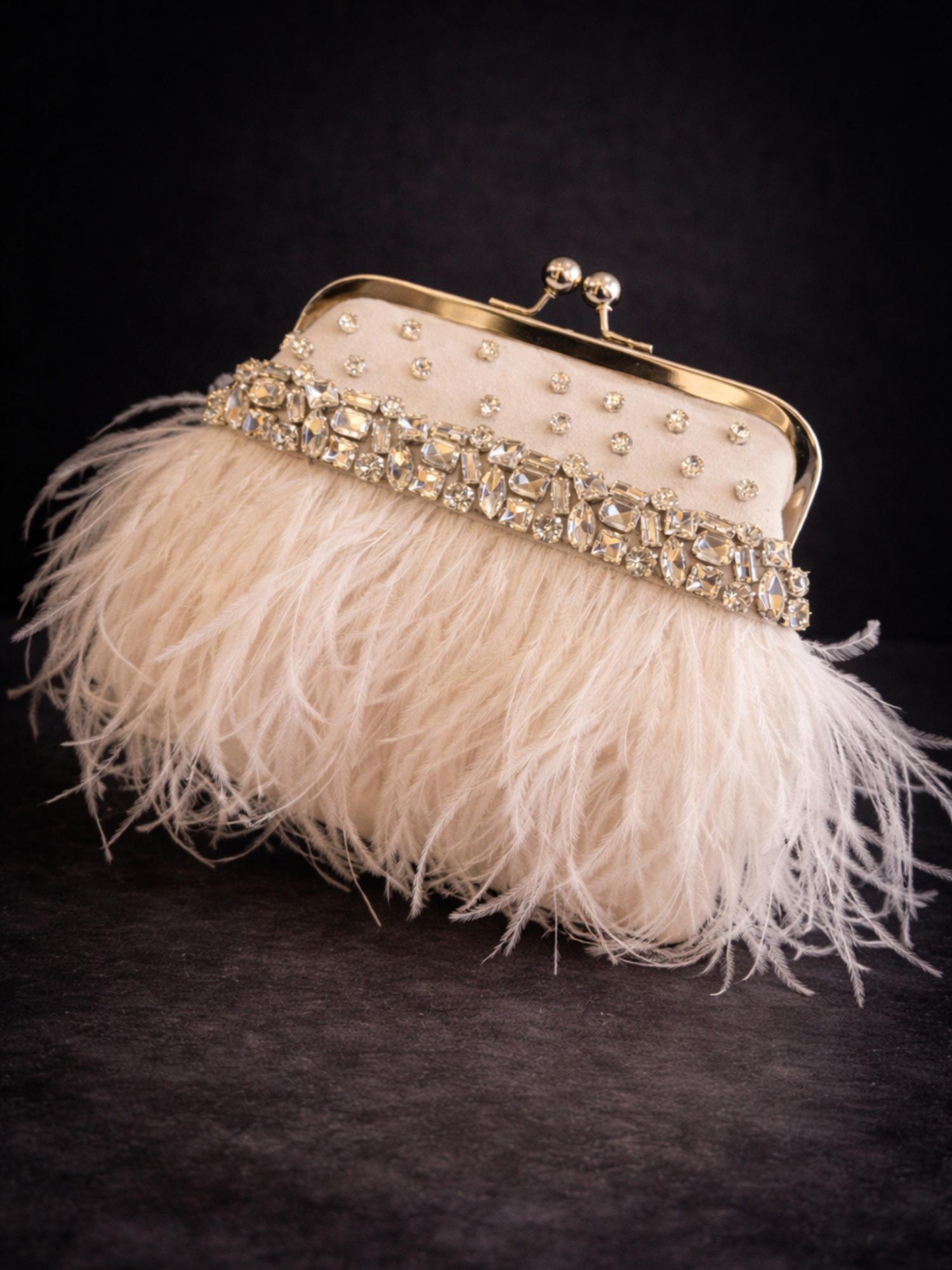 Feather Whisper Clutch