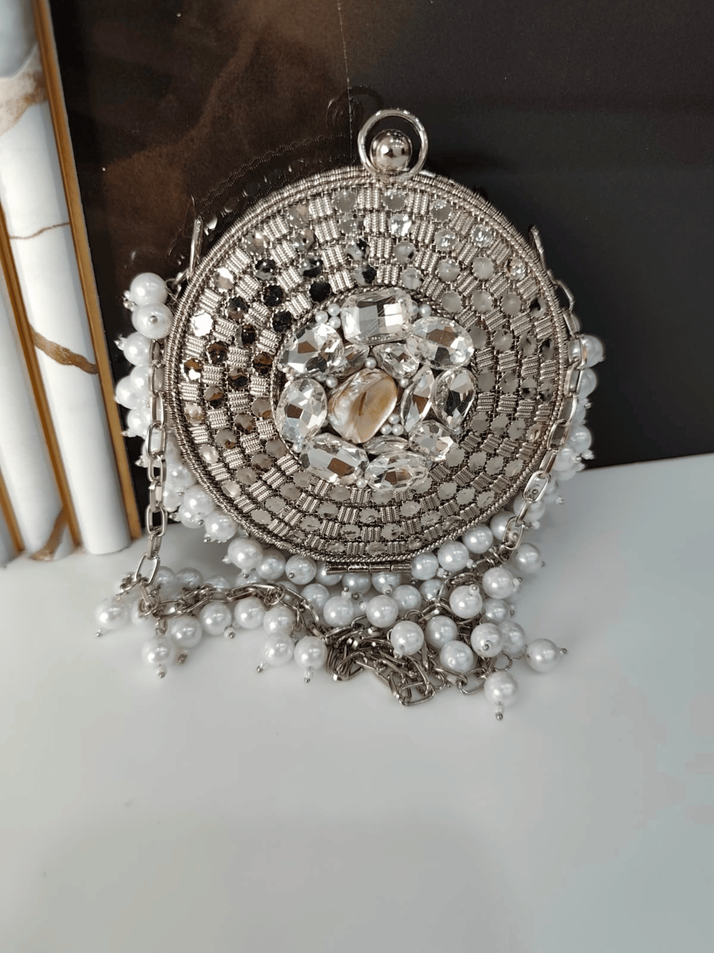 Pearl Halo Mini Bag