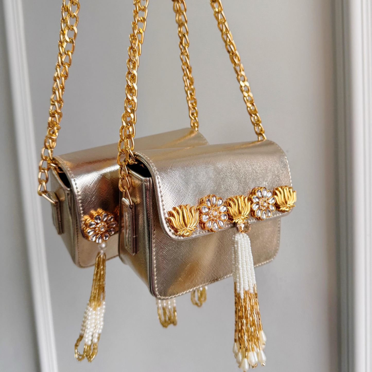 Chandni Tassel Clutch
