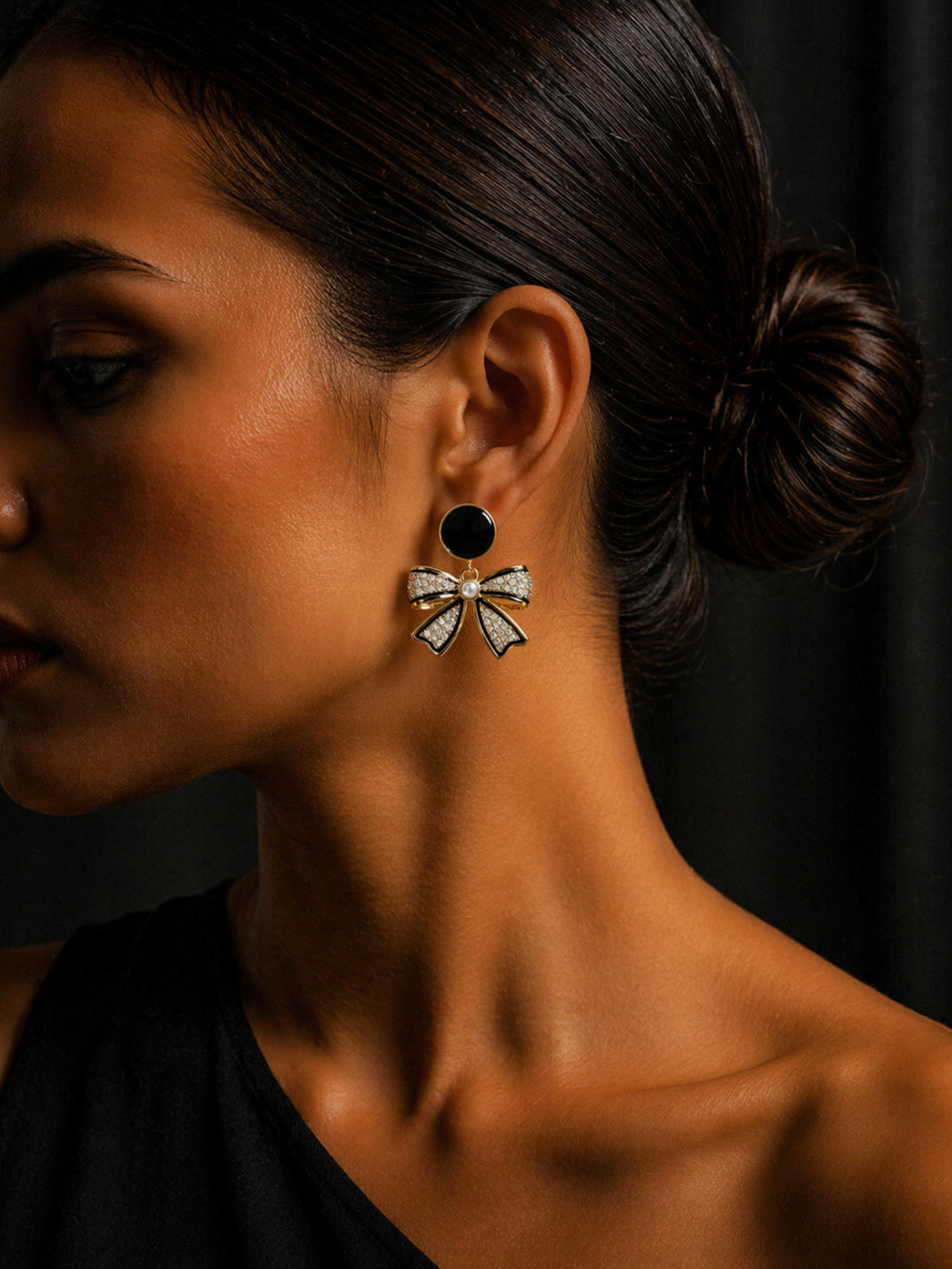 Velvet Bow Earrings