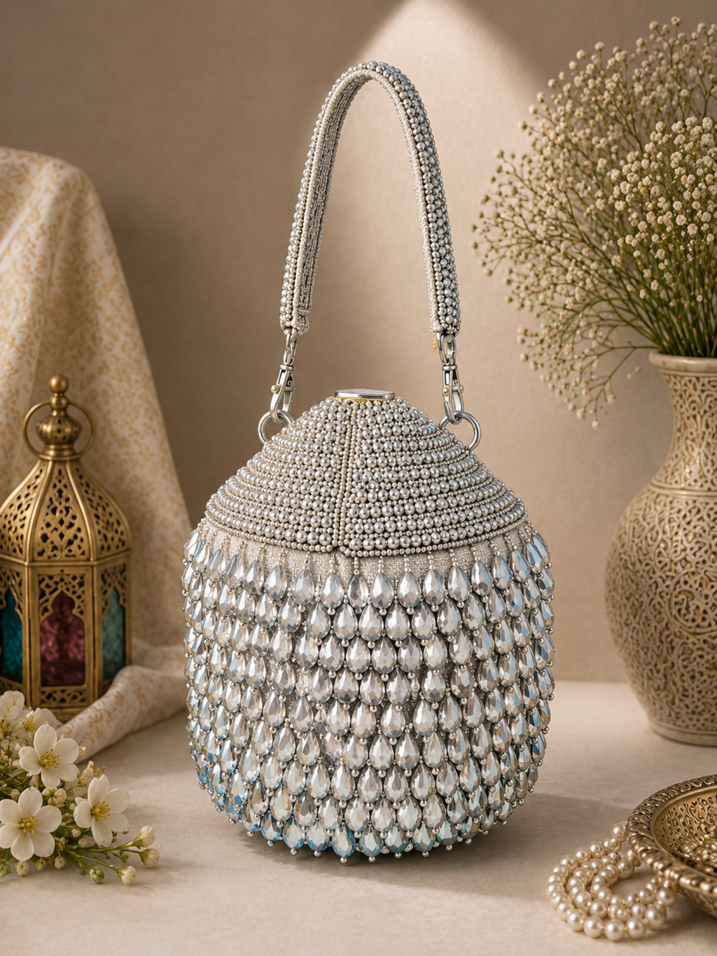 Crystal Dome Clutch