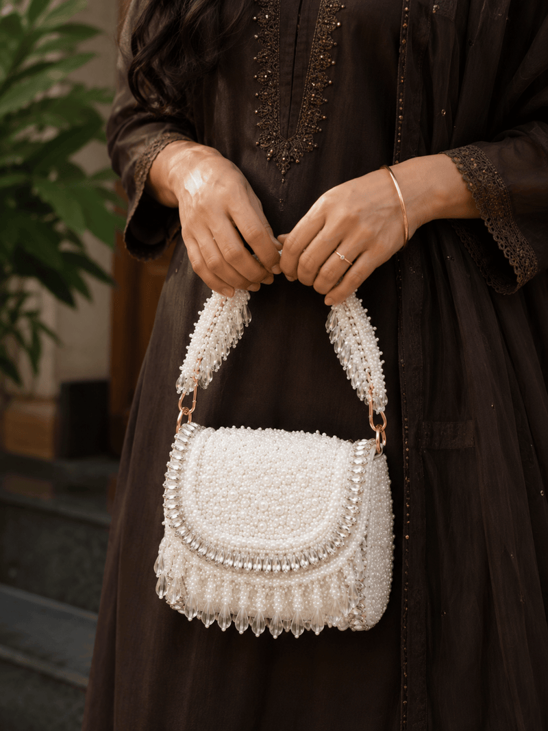 Pearl Noor Mini Clutch