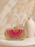 Moonlit Gota Clutch Bag