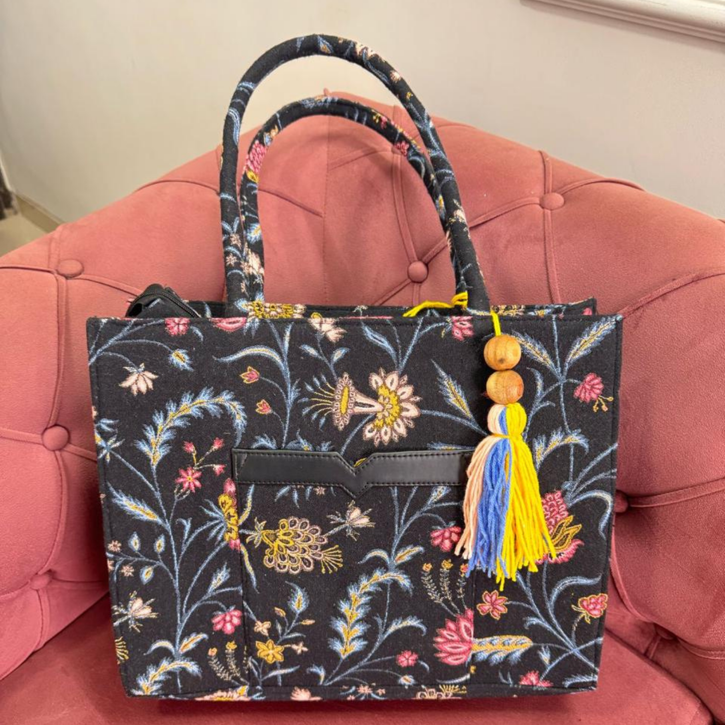 Dusky Flora Large tote