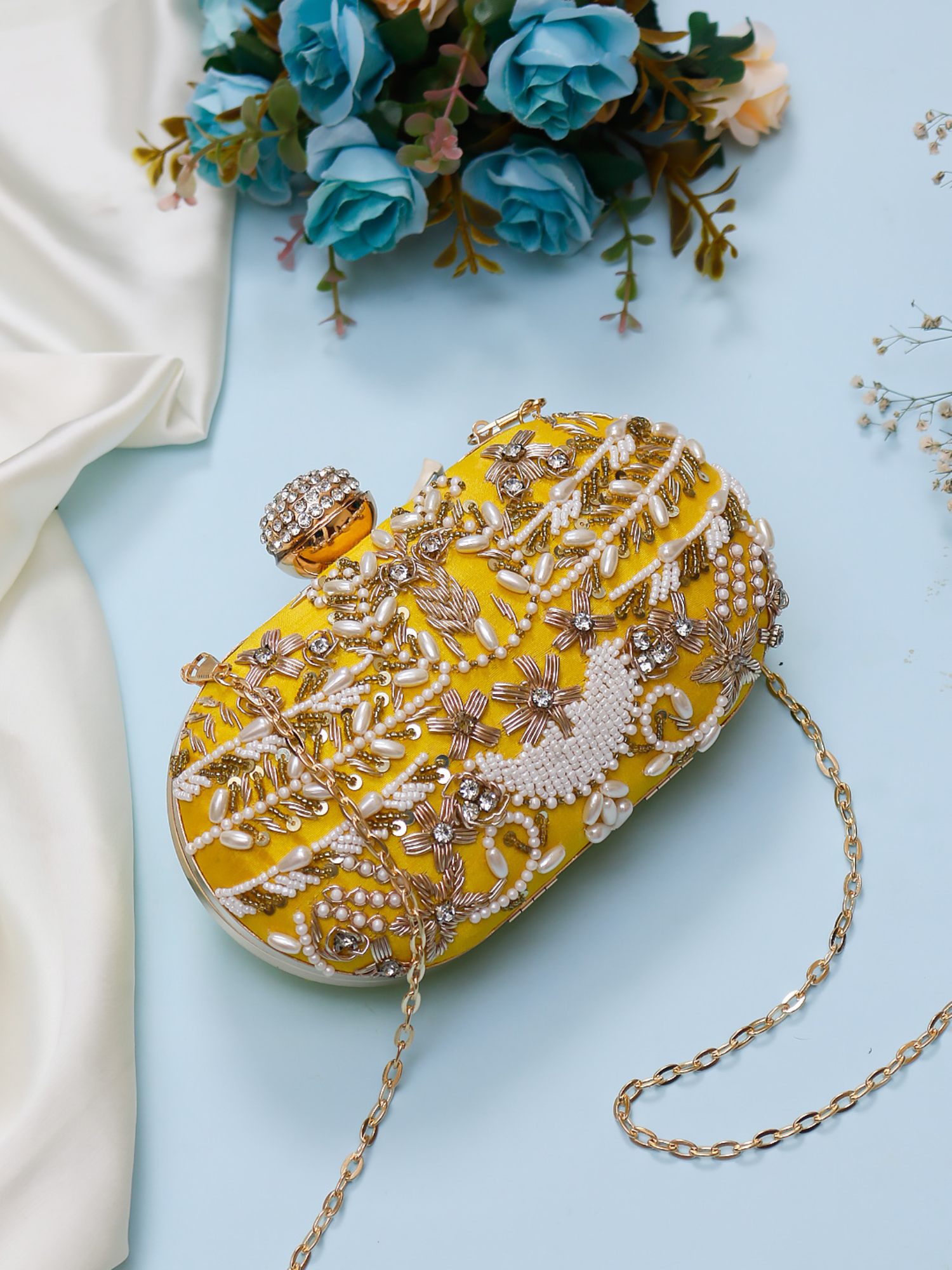 Timeless Treasure Clutch