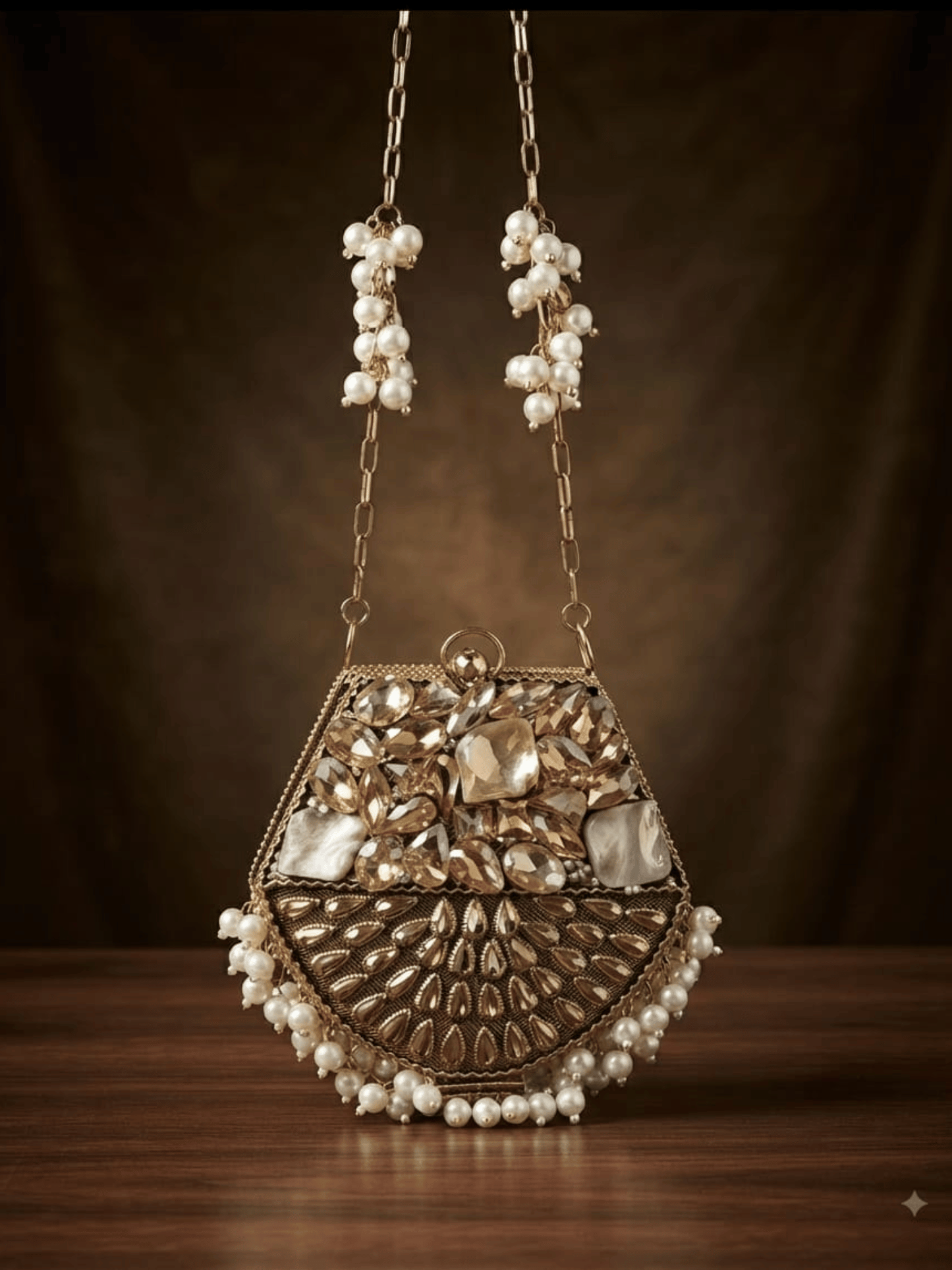 Crystal Pearl Mini Bag