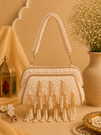 Amaira Tassels Clutch