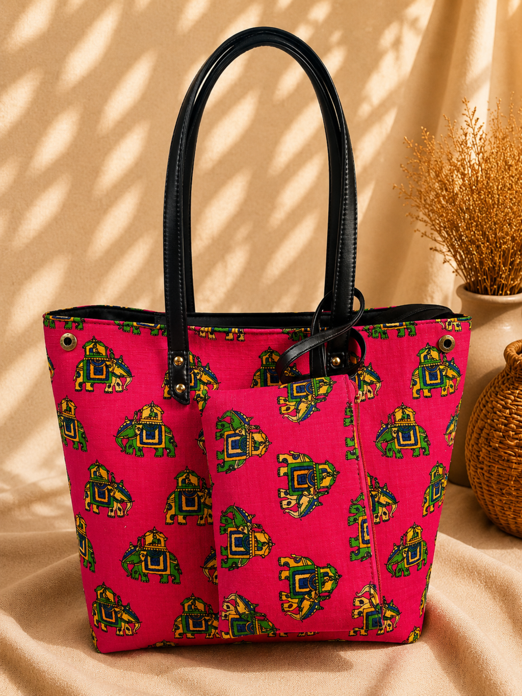 Royal Elephant Everyday Tote