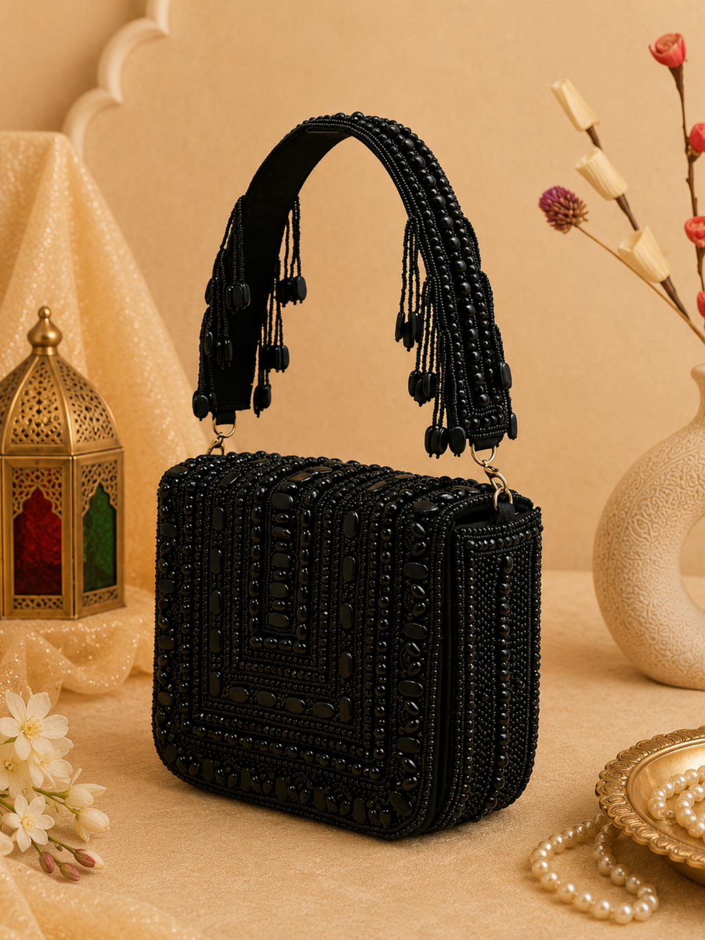 Eclipse Noir Flap Bag