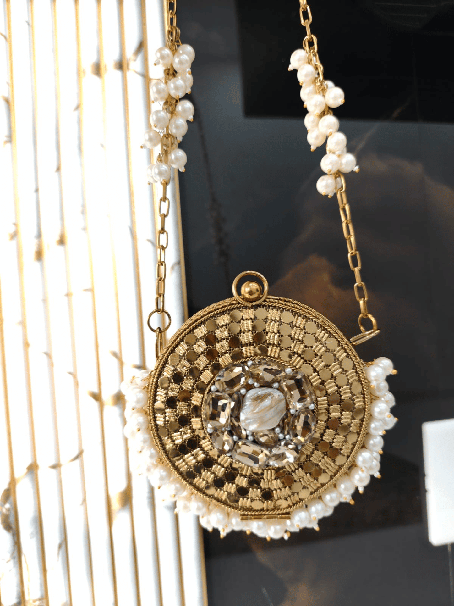 Pearl Halo Mini Bag