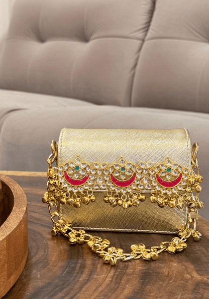 Mehfil Kundan Mini Bag