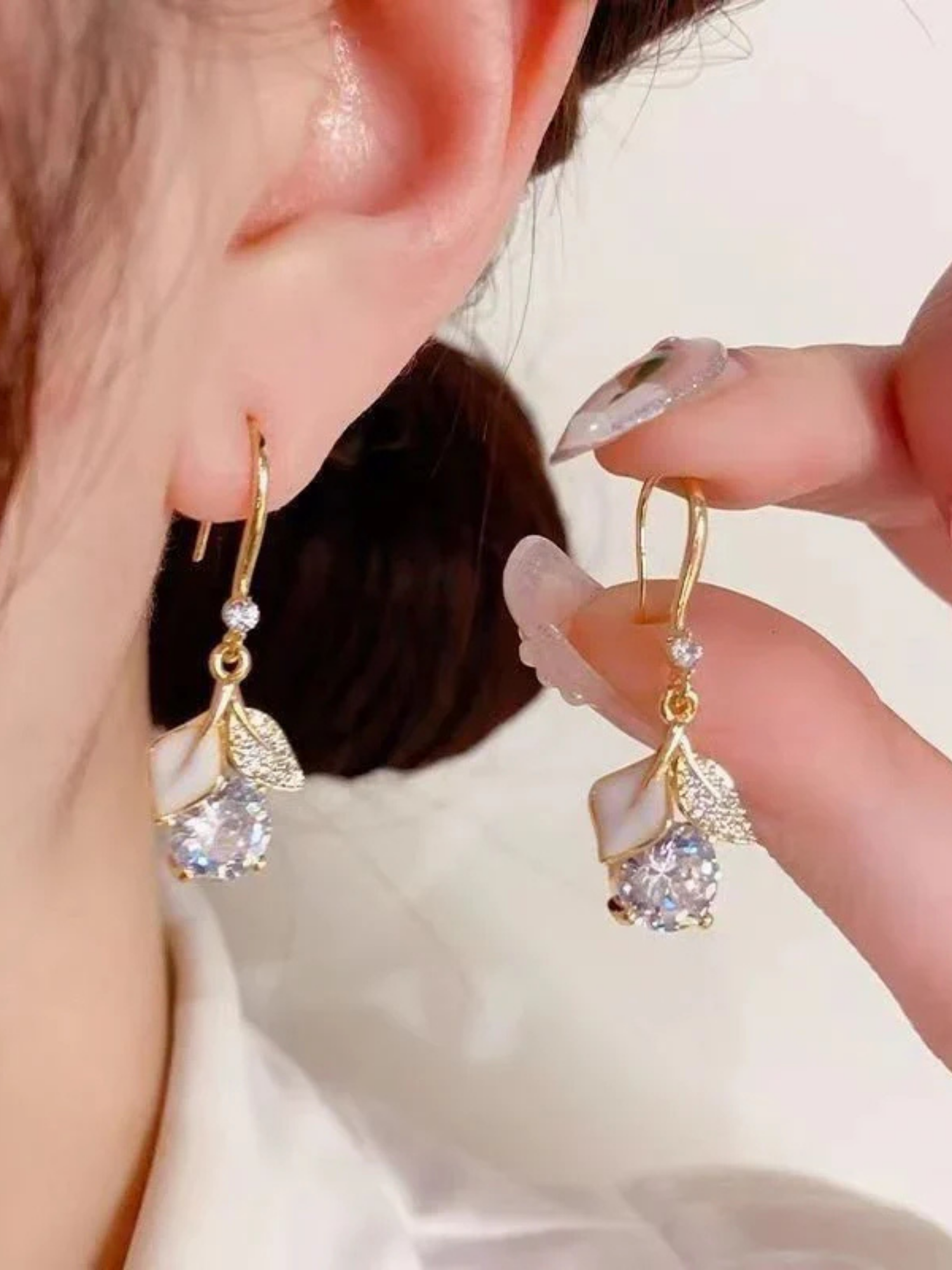 Crystal Bloom Earrings