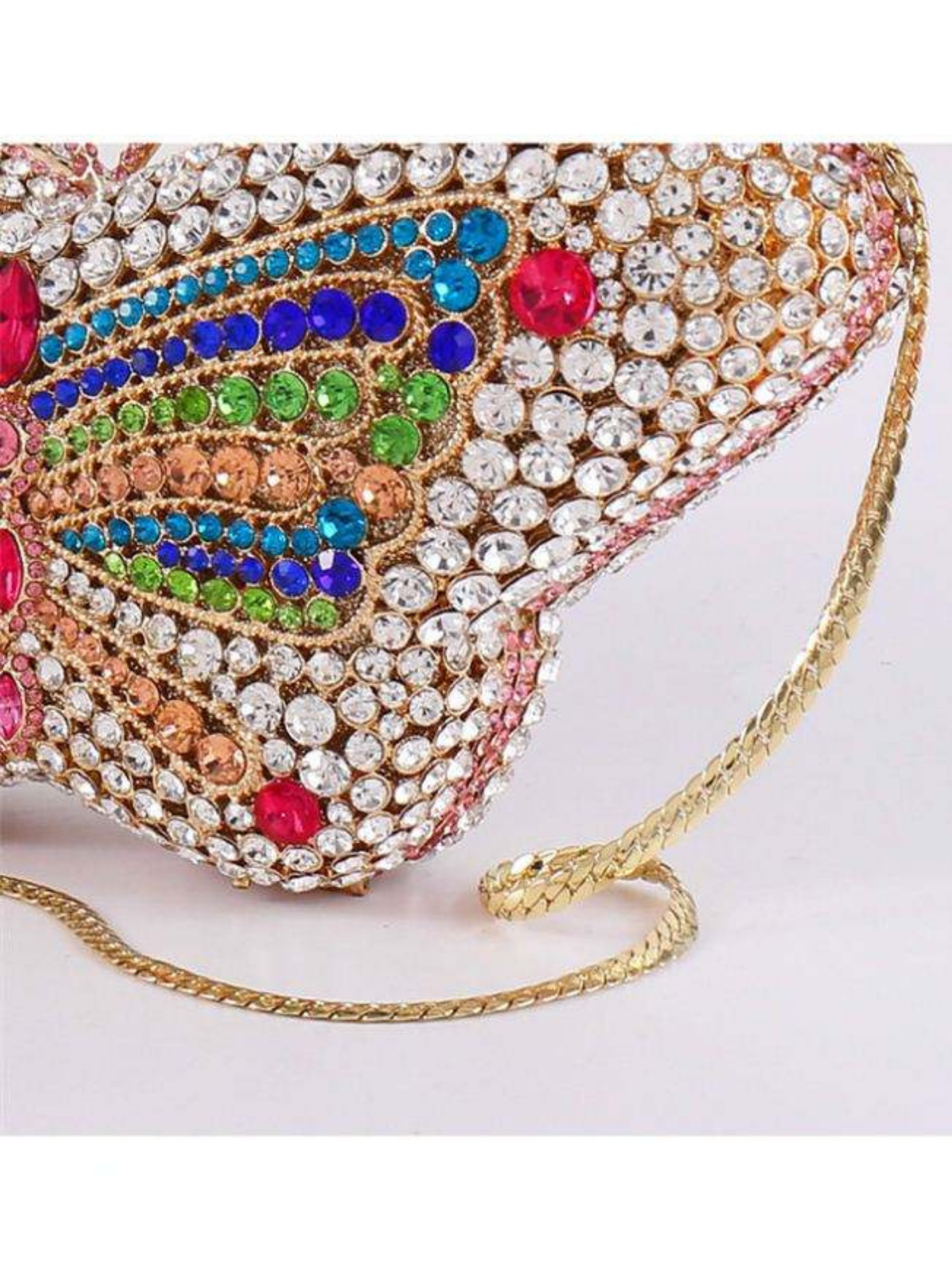 Prism Wing Crystal Clutch