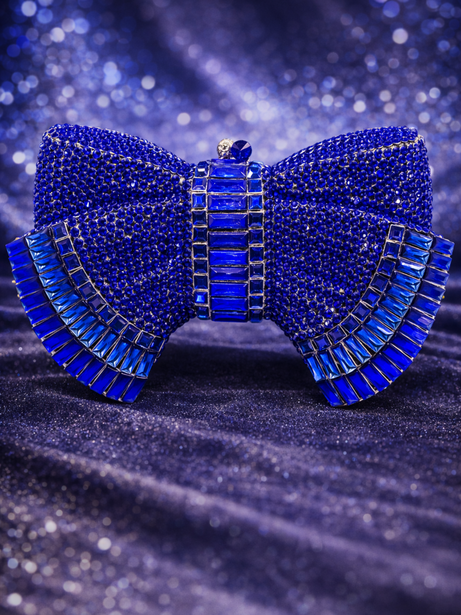 Crystal Muse Bow Clutch