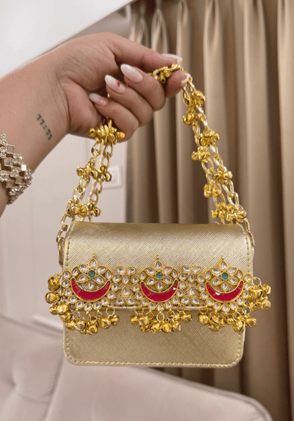 Mehfil Kundan Mini Bag