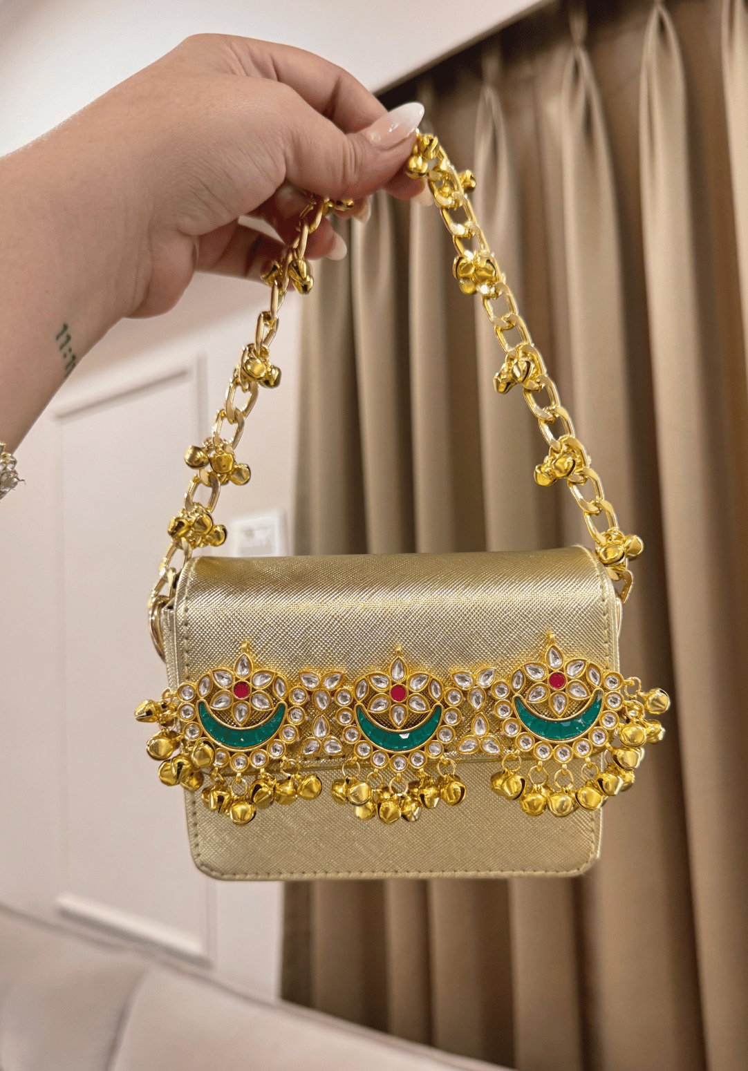 Mehfil Kundan Mini Bag