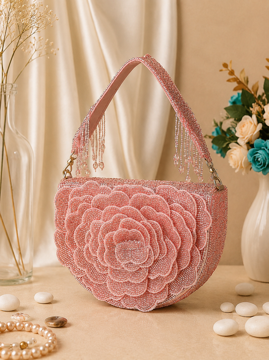 Camellia Charm Flap Bag
