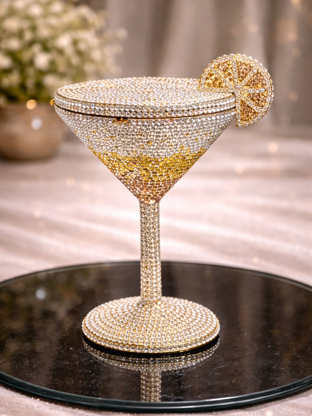 Sparkle Martini Luxe Clutch