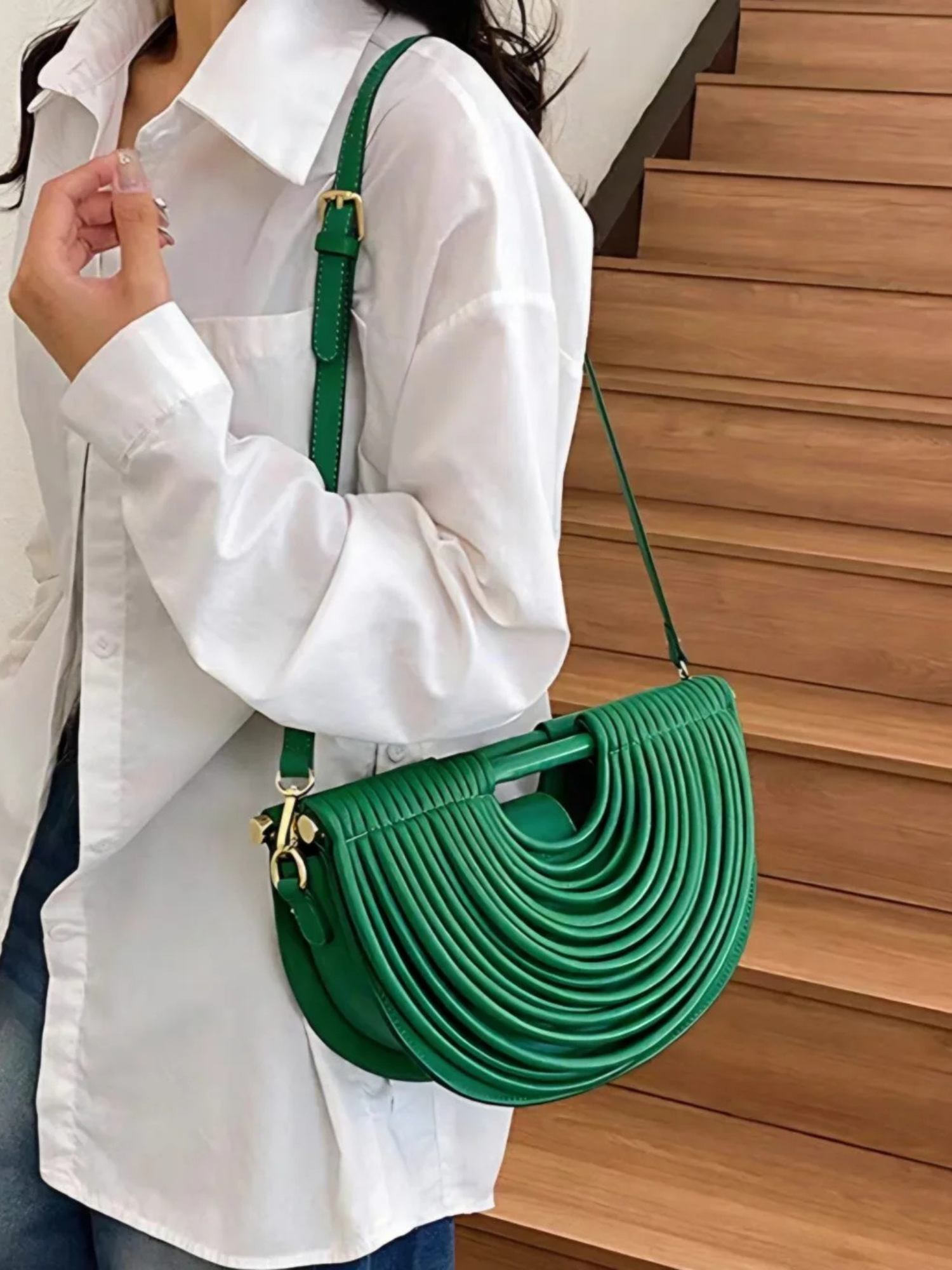 Green Coupe Bag