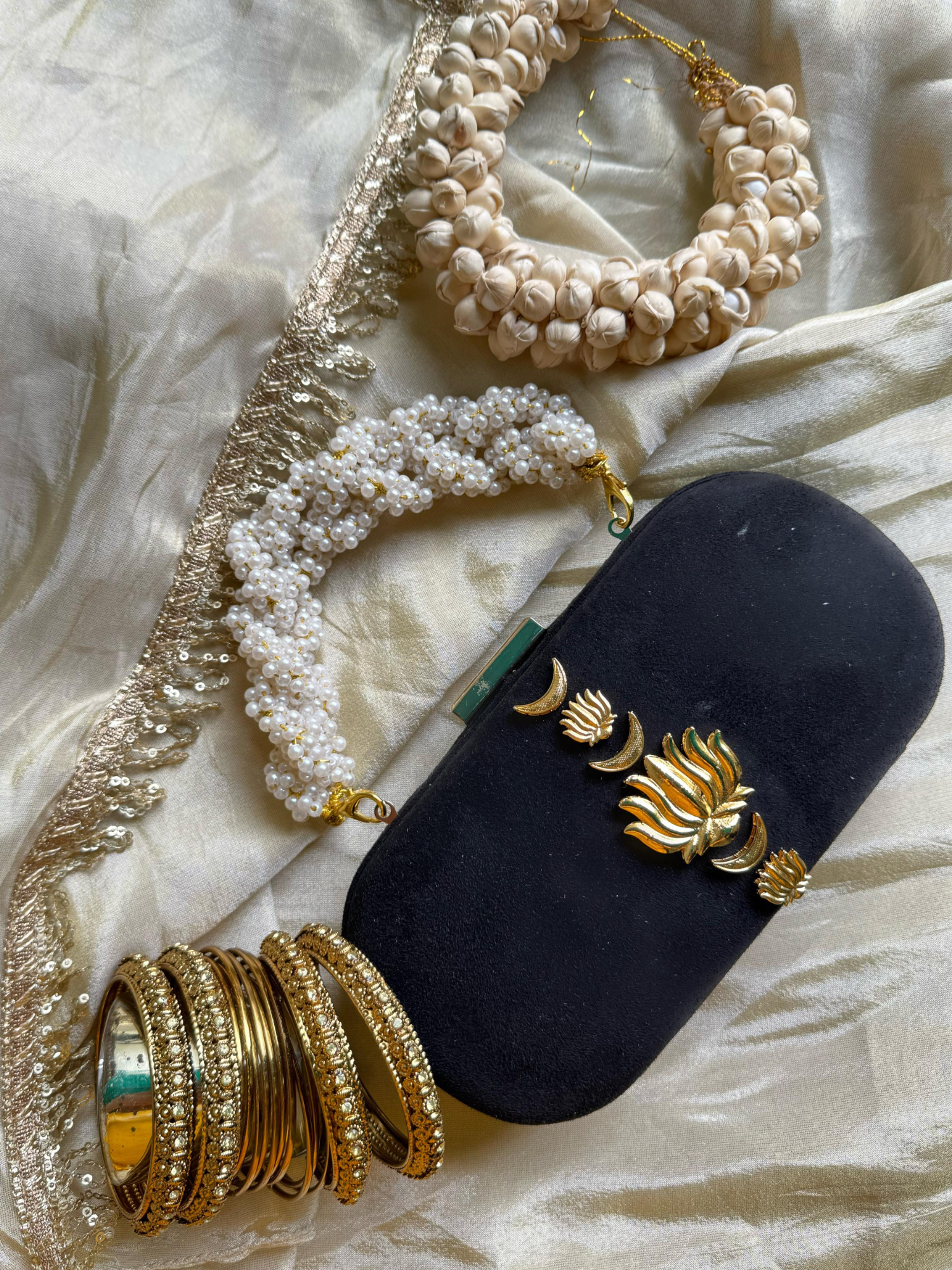 Maharani Kundan Clutch