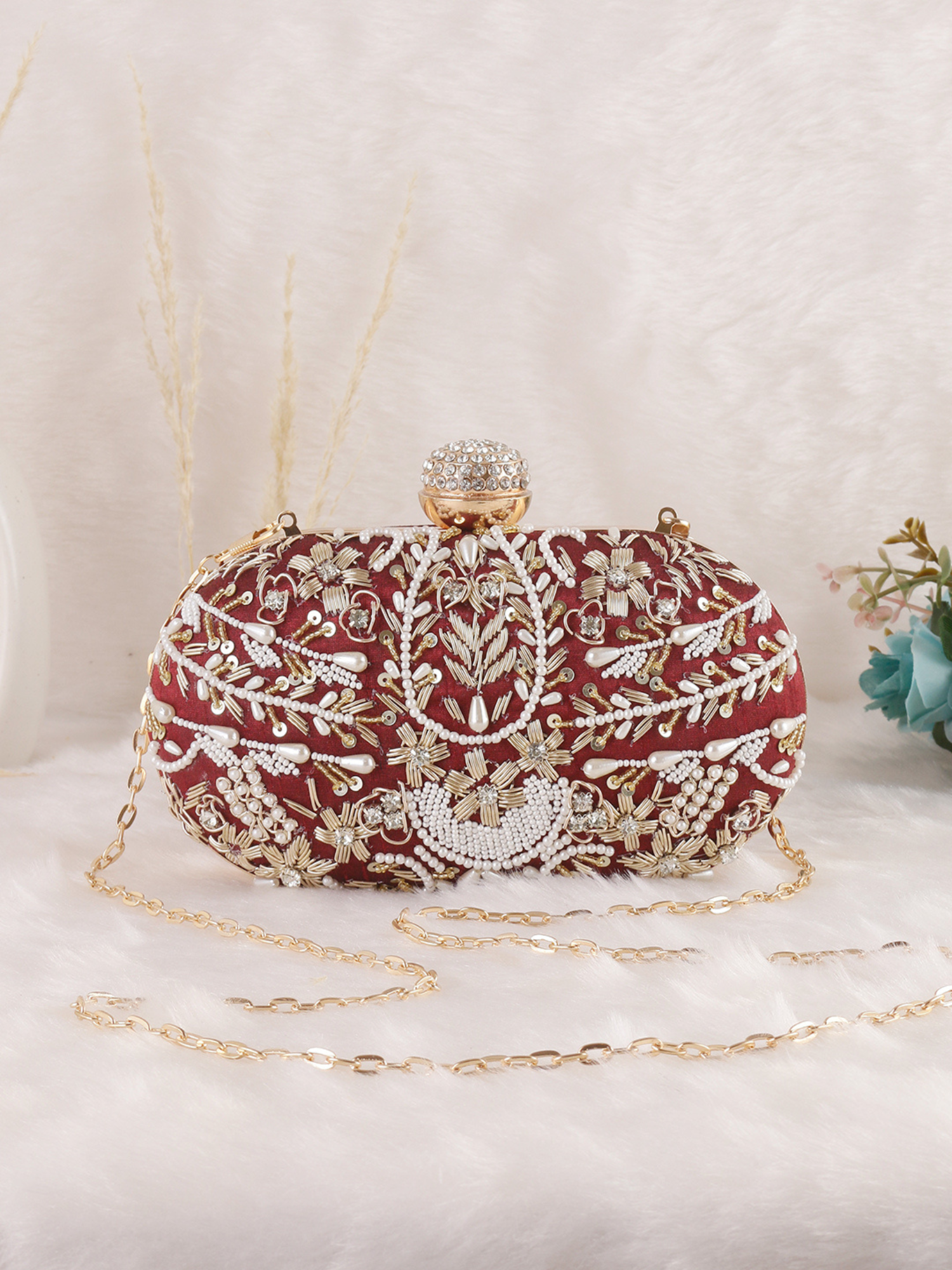 Timeless Treasure Clutch