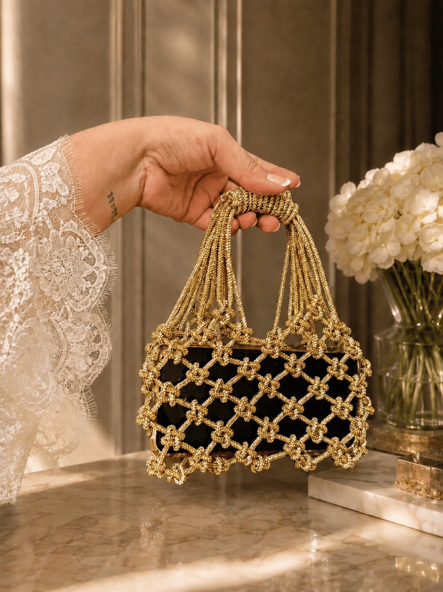 Crystal Lattice Mobile Sling
