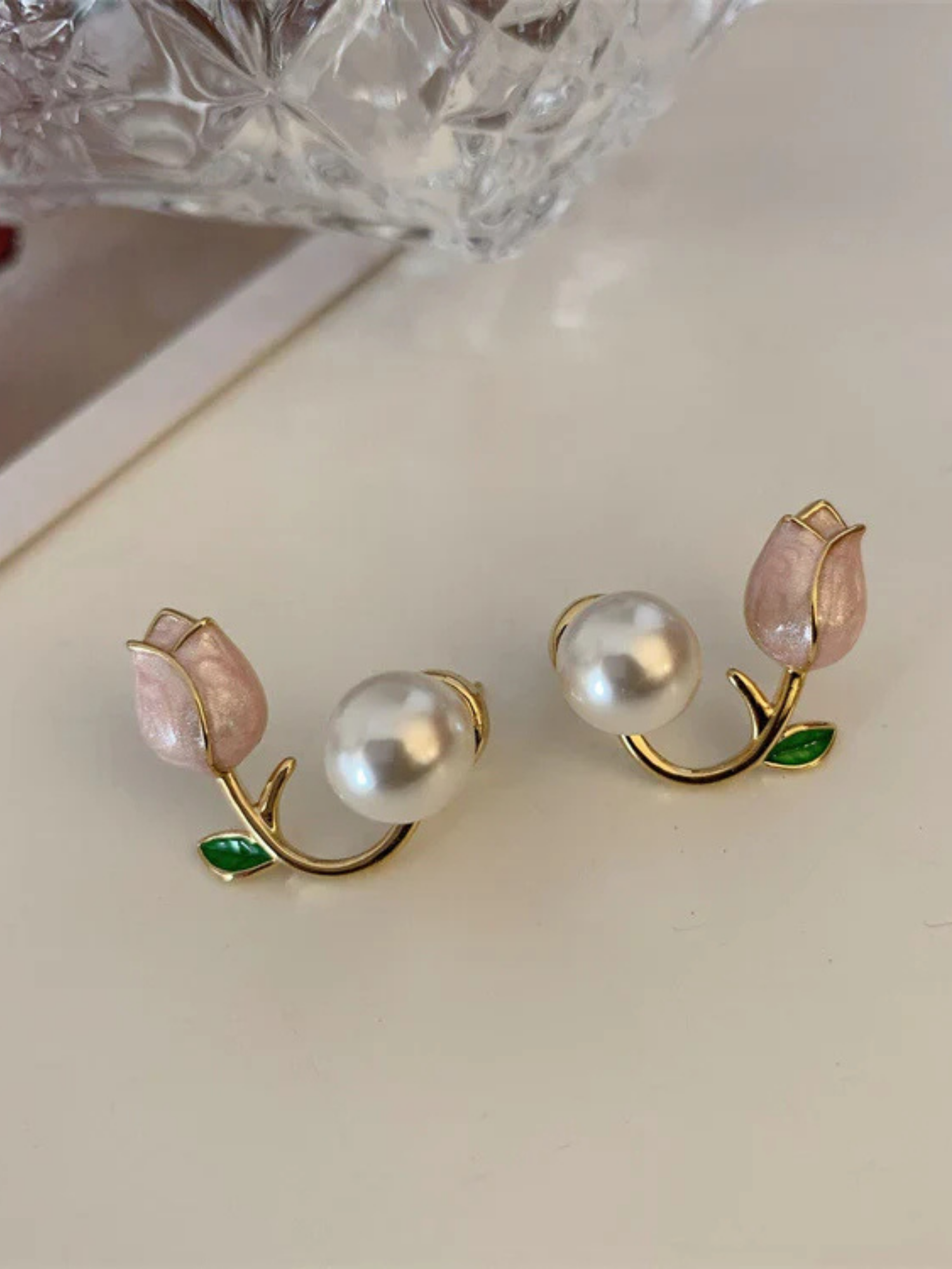 Pearl Blossom Earring