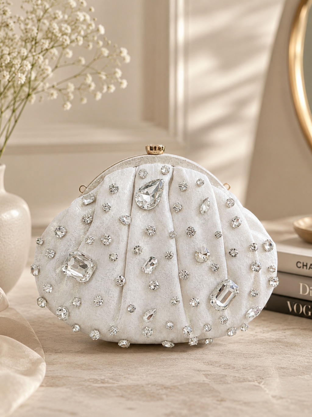 Moonstone Glam Cloud bag