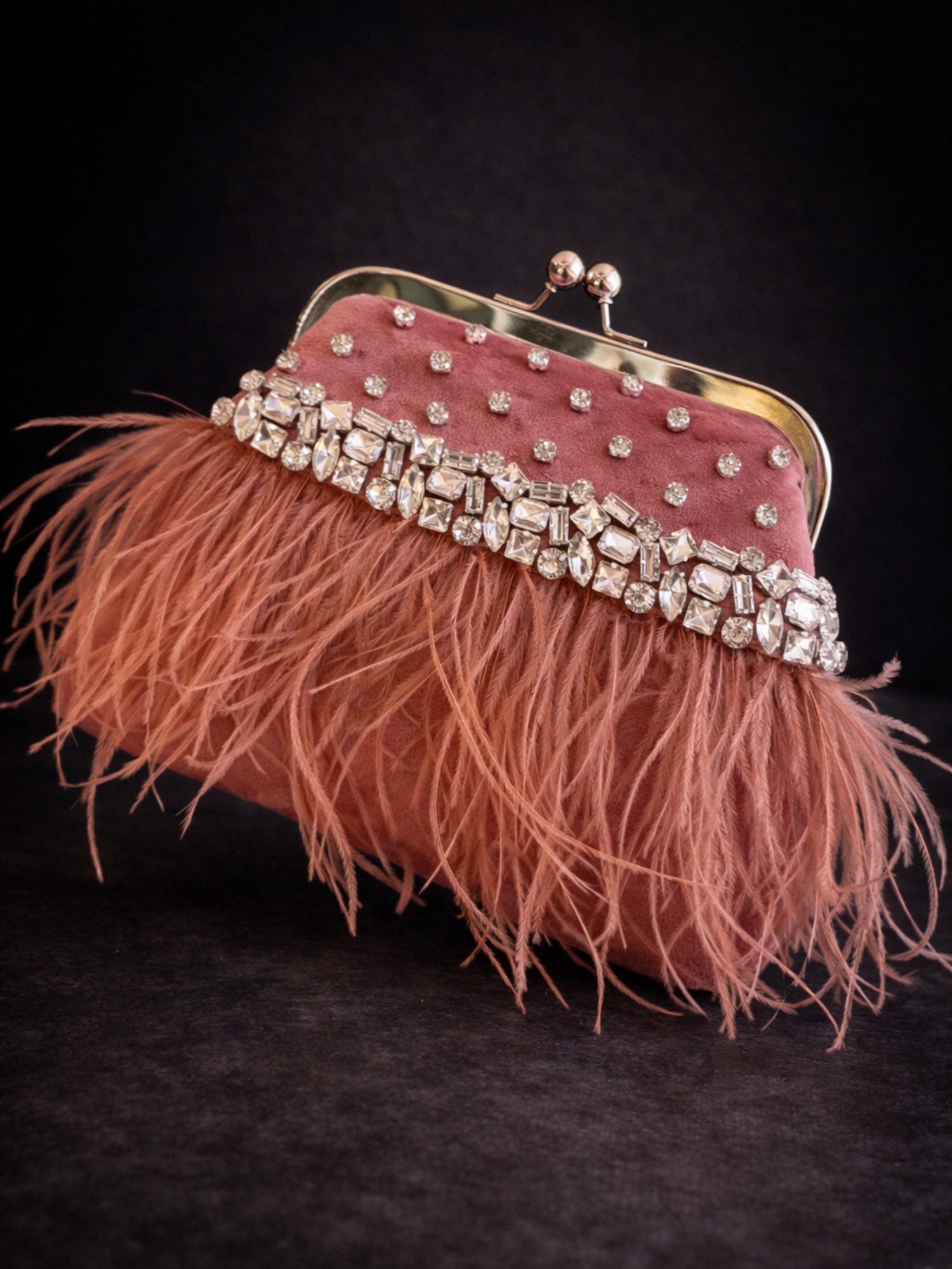 Feather Whisper Clutch