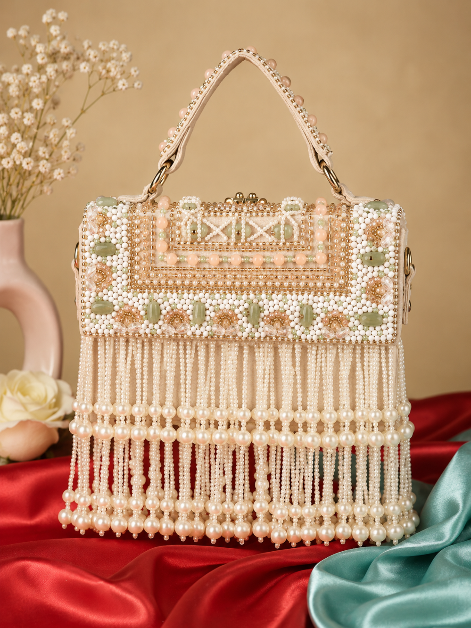 Noor Tassel Clutch