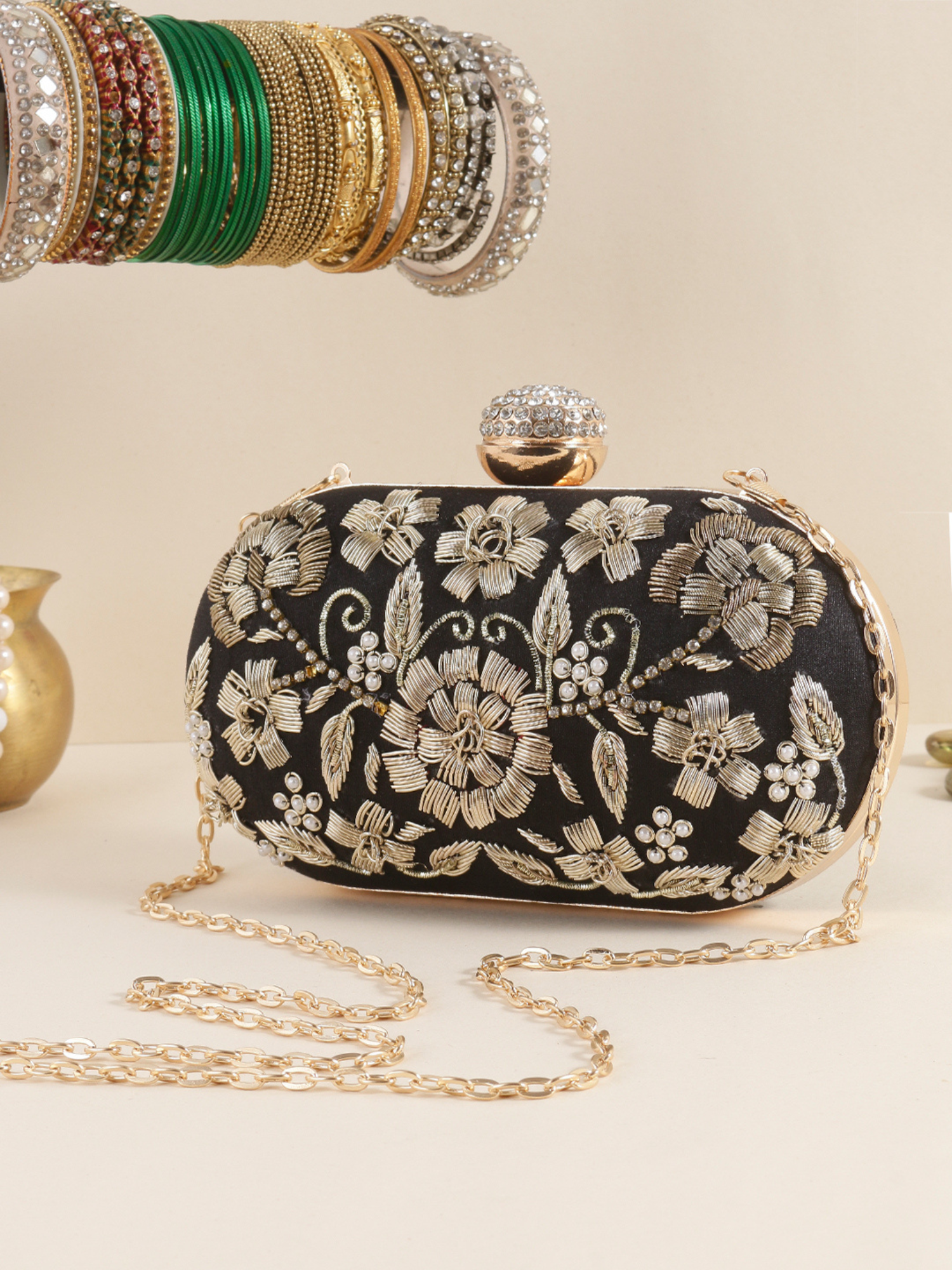 Timeless Treasure Clutch