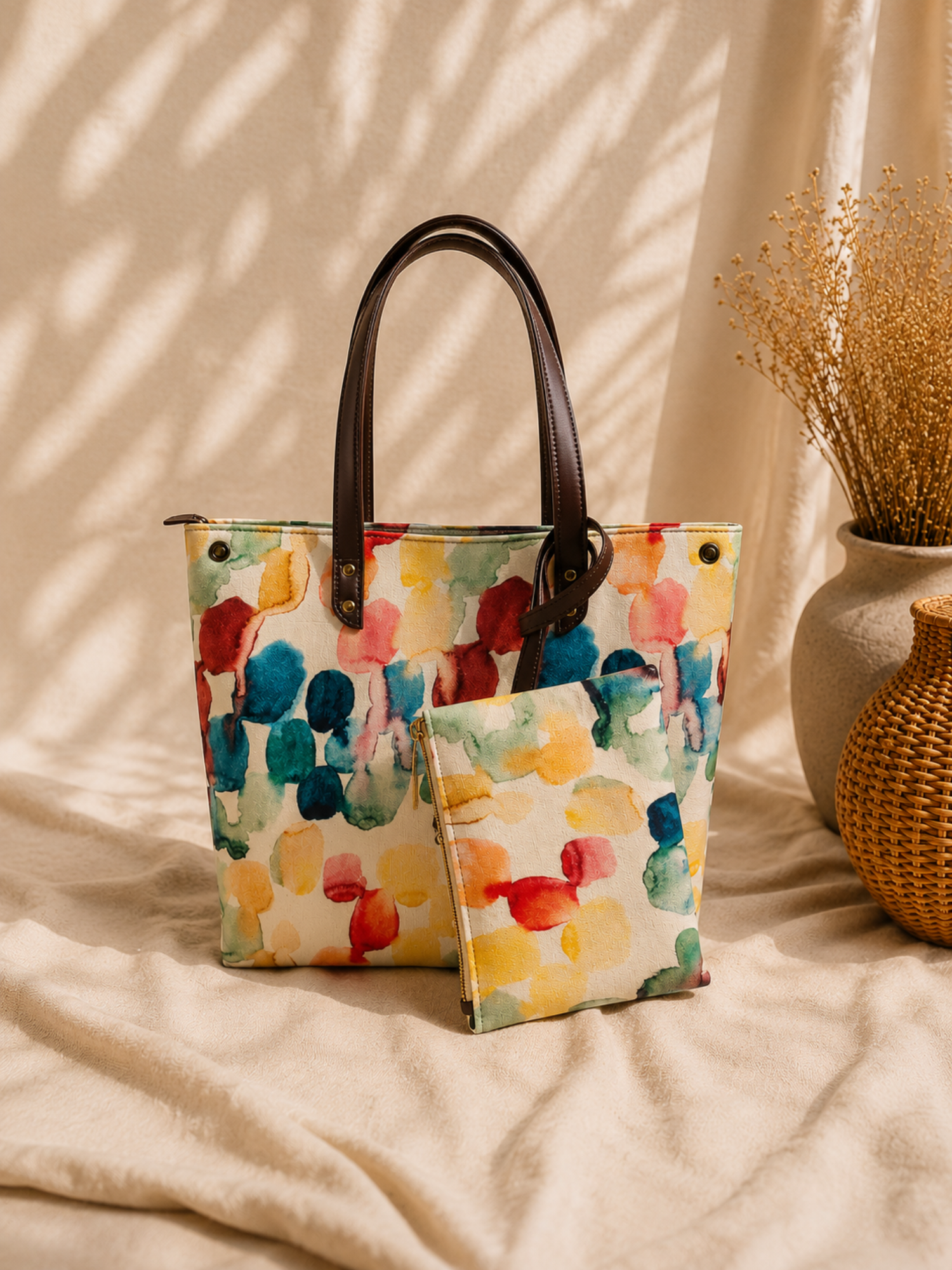 Watercolor Muse Everyday Tote