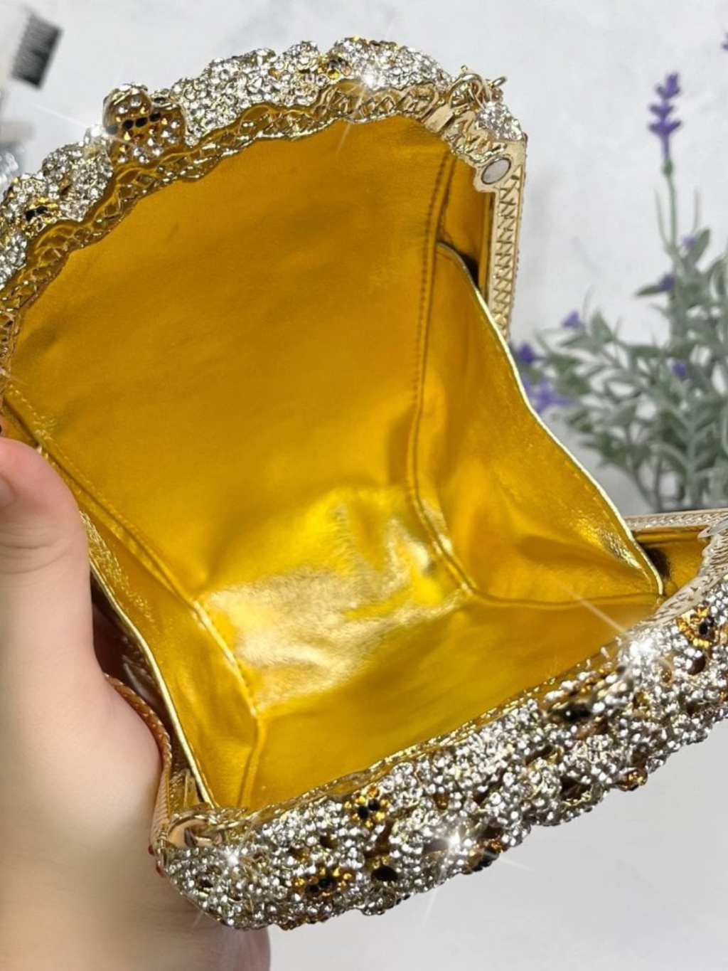 PopStar Crystal Clutch