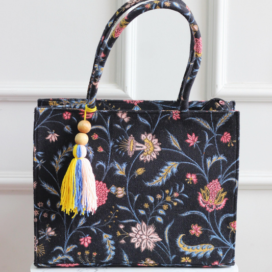 Dusky Flora Large tote