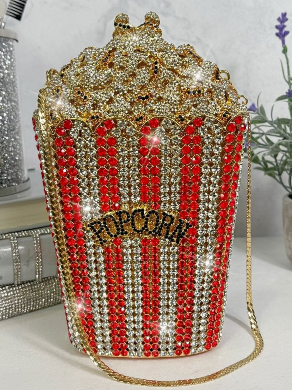 PopStar Crystal Clutch