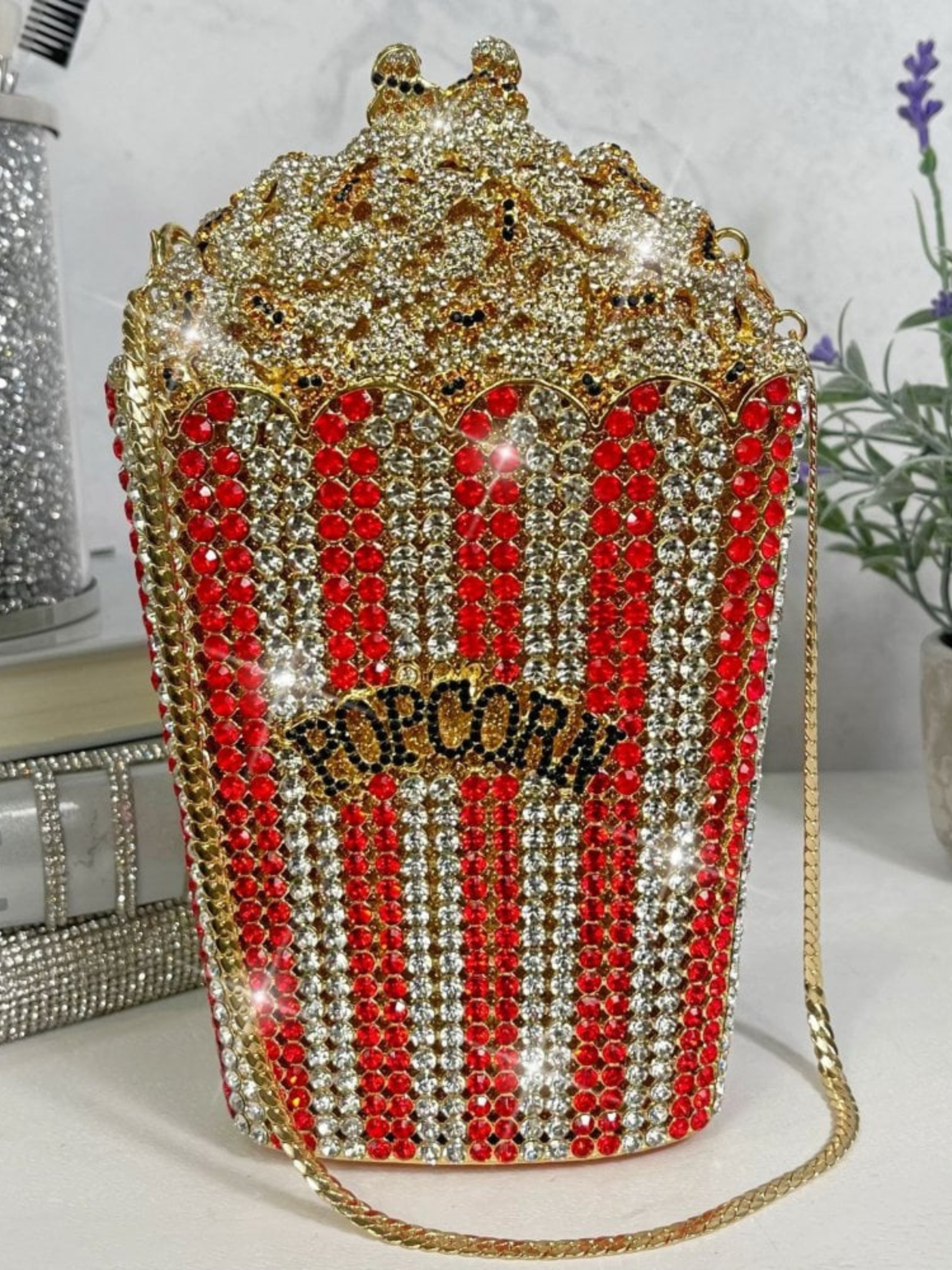 PopStar Crystal Clutch