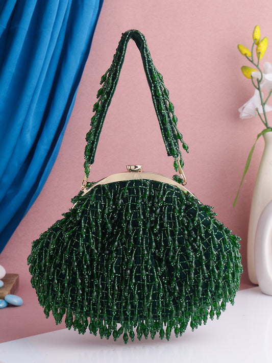 Serene Glow Half Frame Clutch